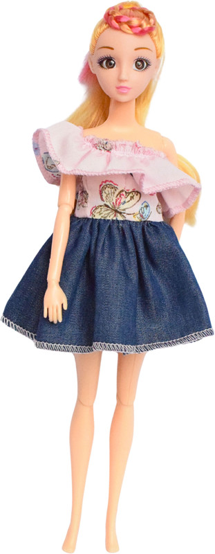 ZIANA Doll for Kids / Baby Doll for Girls / Dress Up Toy, Fashion Play Doll(Multicolor)