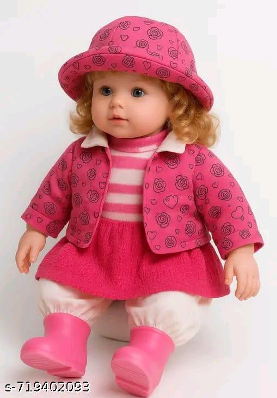 Anushka Toys Cute Looking Musical, Rhyming doll Laughing, Talking And Singing Doll for kids(Multicolor)