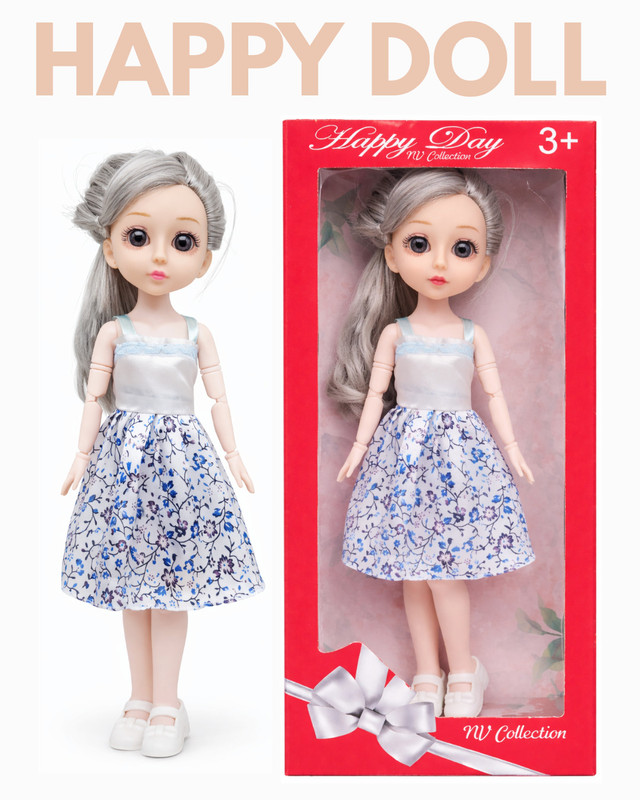 NV COLLECTION A doll with vibrant joy and stylish presence(Multicolor)