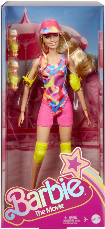 BARBIE The Movie Collectible Doll, Margot Robbie as Skating Outfit(Multicolor)