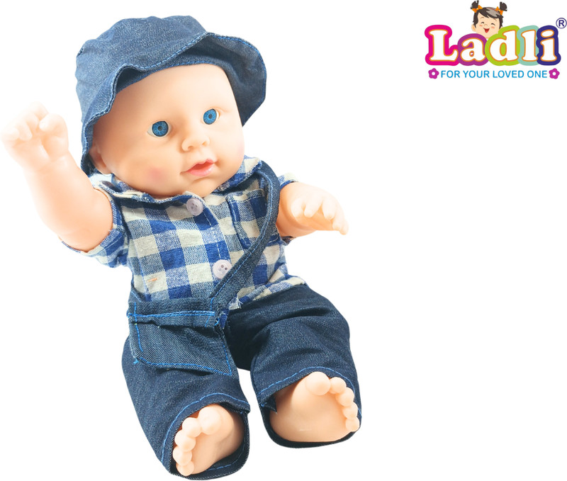 Ladli Beautiful Smiling Doll Toy for Unisex Doll with Golu Baba Dress Gift for Toddler(Multicolor)