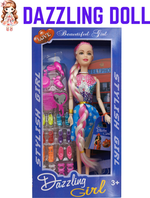 NV COLLECTION Elegant Doll Collection with Deluxe Extras(Multicolor)