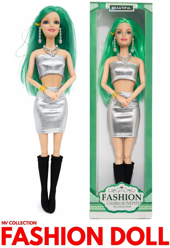 NV COLLECTION Doll playset for imaginative role play activities(Multicolor)