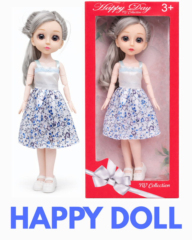 CTC CREATION A sweet doll infused with modern creativity and joy(Multicolor)