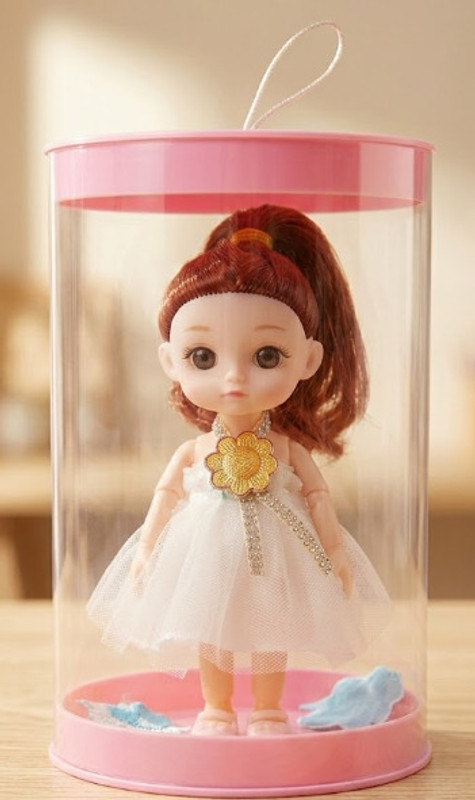 RM Traders Mini Princess Cute Baby Doll for Girls 8 Inch(Multicolor)