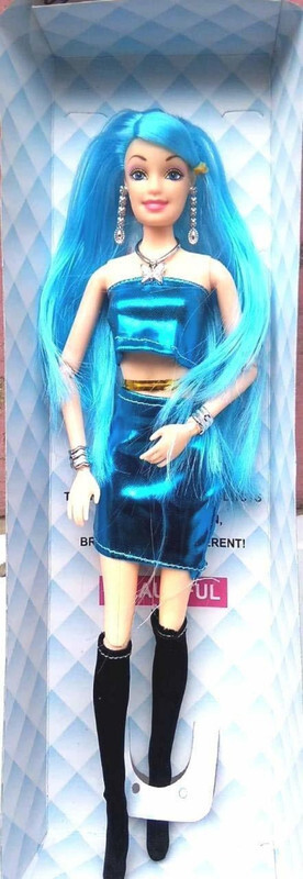 MSN 28DD Doll Beautiful Fashion Doll with Movable Hands and Legs(Multicolor)