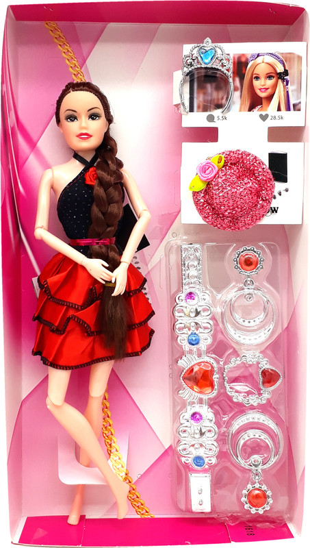 NV COLLECTION Doll set non toxic material perectly safe for childers(Multicolor)