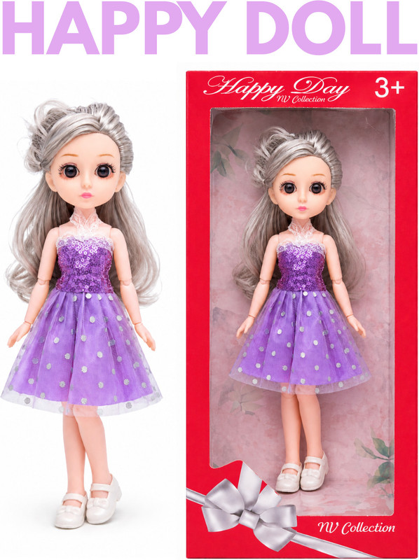 NV COLLECTION Shiny doll glowing with joyful charm(Multicolor)