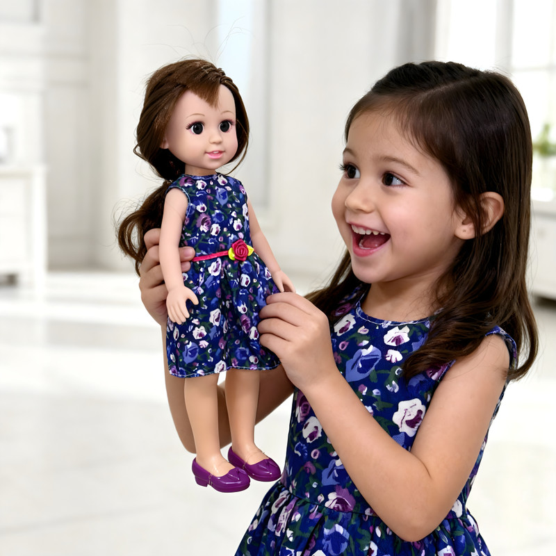 Toyify Cute Doll | kids toy birthday gift for girls 3 – 14 years| movable joints(Multicolor)