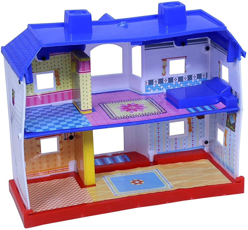 KidsCorner New 24 Pieces Beautiful Doll House/Play Set for Girls Birhday Gifts(Multicolor)