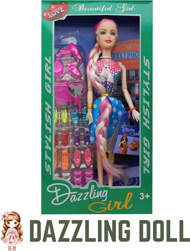 CTC CREATION Stylish Doll Ensemble with Coordinated Gear(Multicolor)