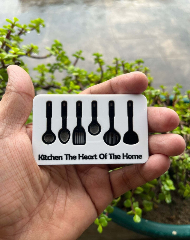 MINIATURES SHOP Miniature Cooking Utensils Set with Stand Dollhouse Accessories Playset(Black)