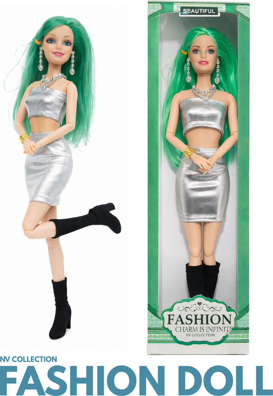 NV COLLECTION Fashion doll kit tailored for imaginative story creation(Multicolor)