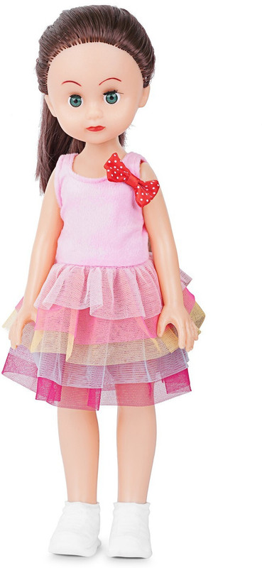 EL FIGO Girl Doll in Pink Top & Net Skirt With Accessories For Kids Age 2 years & Above(Multicolor)