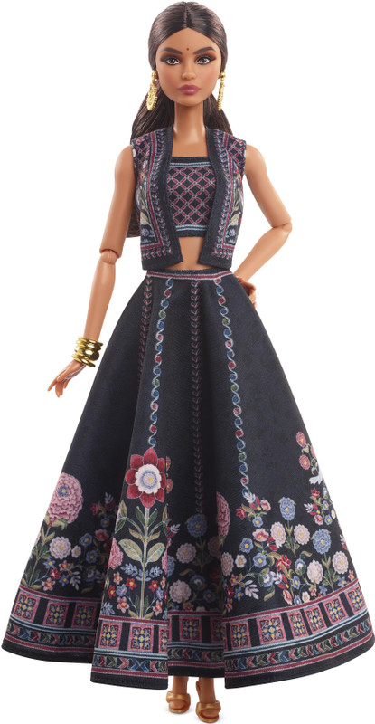 BARBIE Diwali Doll in Finest Lehenga and Accessories from Anita Dongre(Multicolor)