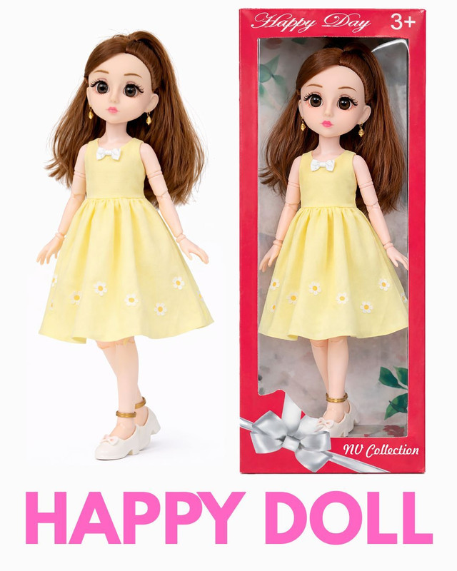 NV COLLECTION A lively fashion doll with a stylish touch(Multicolor)