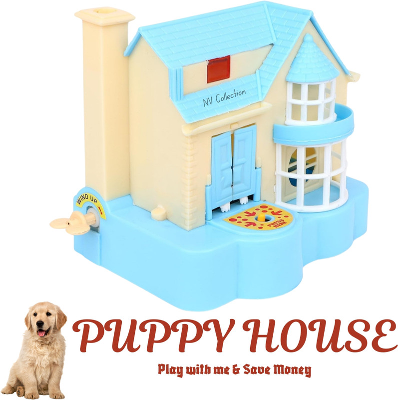 CTC CREATION Non-Electric Puppy Coin Bank – Perfect Gift for Children(Multicolor)
