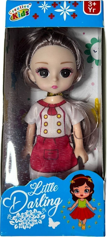 Summer Trails Little darling Korean doll | Small size doll for girls | bendable(Multicolor)