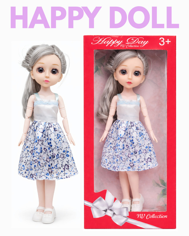 NV COLLECTION A fashionable doll with bright and lively energy(Multicolor)