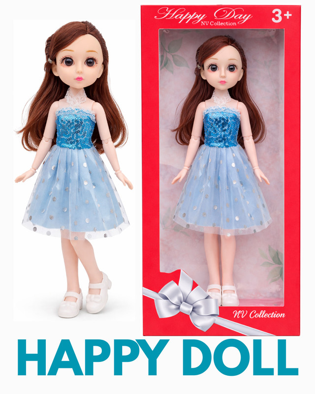 NV COLLECTION A modern chic doll with a playful and joyful mood(Multicolor)