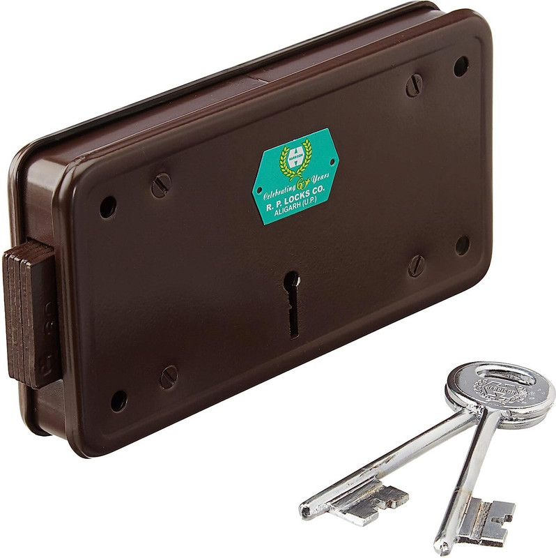 HARRISON Iron Polished Smart Lock(Brown)