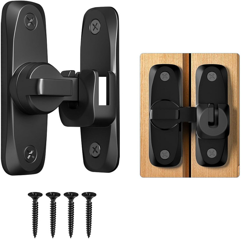 Mitsarya Stainless Steel Glossy Door levers(Black)