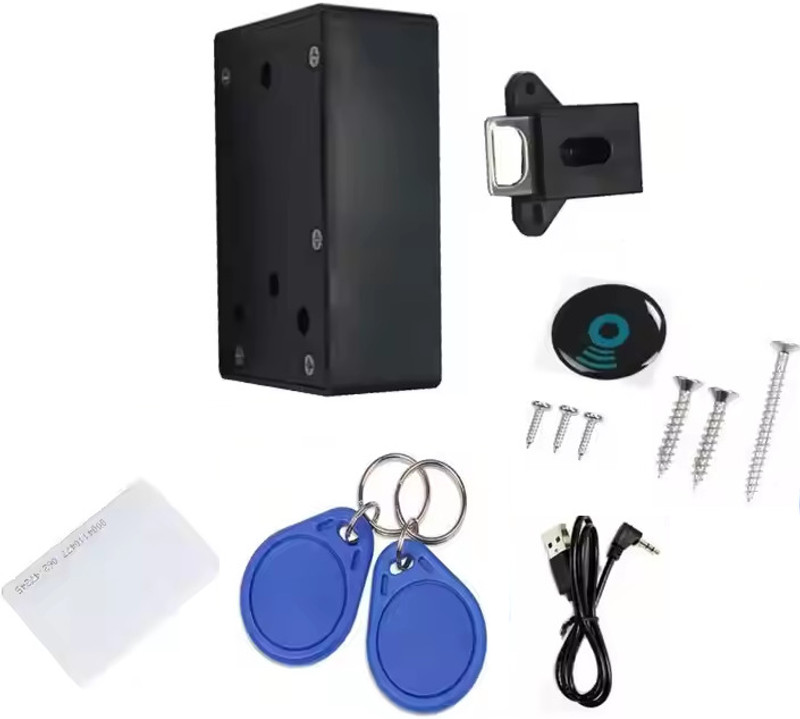 Calpix Smart Invisible Door Lock Smart Door Lock(Black)