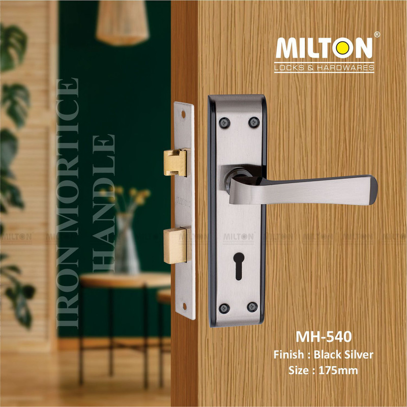 MILTON Iron Glossy Handlesets(Silver)