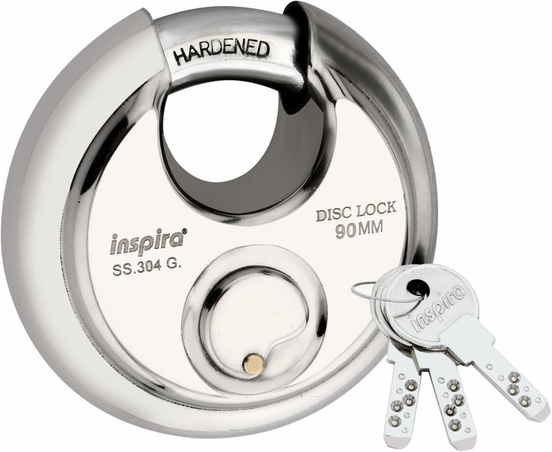 Inspira Stainless Steel Chrome Deadbolts(Silver)