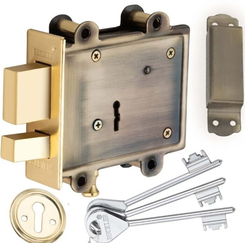 ArsEmterprises Iron Chrome Door levers(Gold)