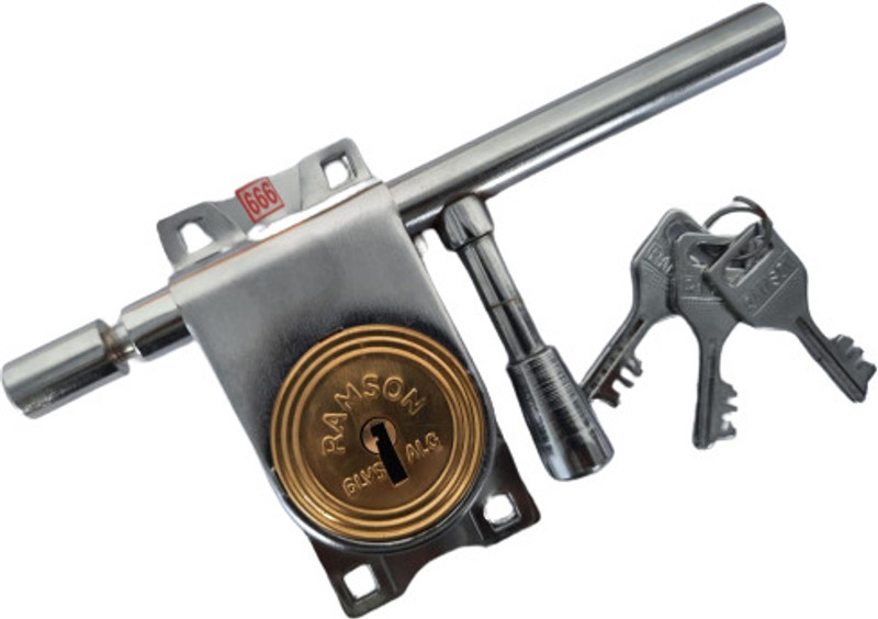 Ramson Stainless Steel Metallic Door levers(Silver)