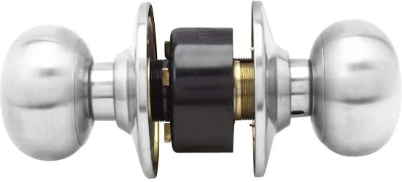 Dorset Stainless Steel Glossy Door knobs(Silver)