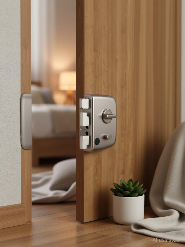 Godrej Locks Steel Luster Deadbolts(Black)