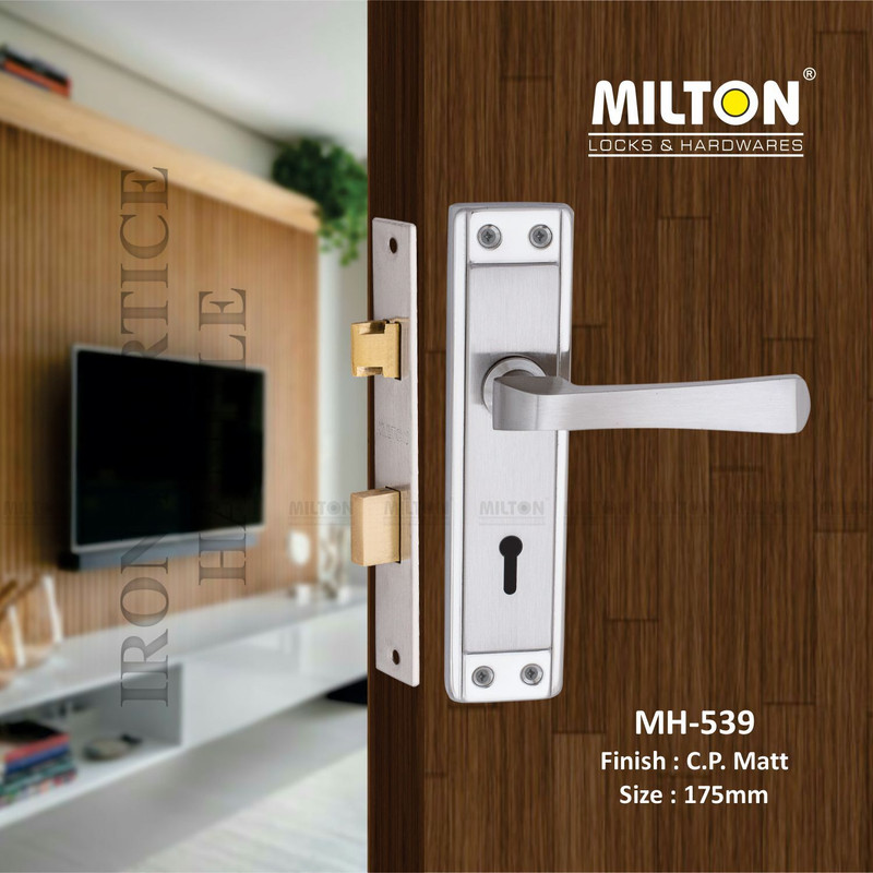 MILTON Iron Glossy Handlesets(Silver)