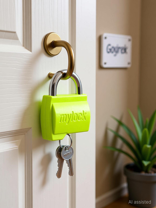 Godrej Locks 6666 Padlock(Green)
