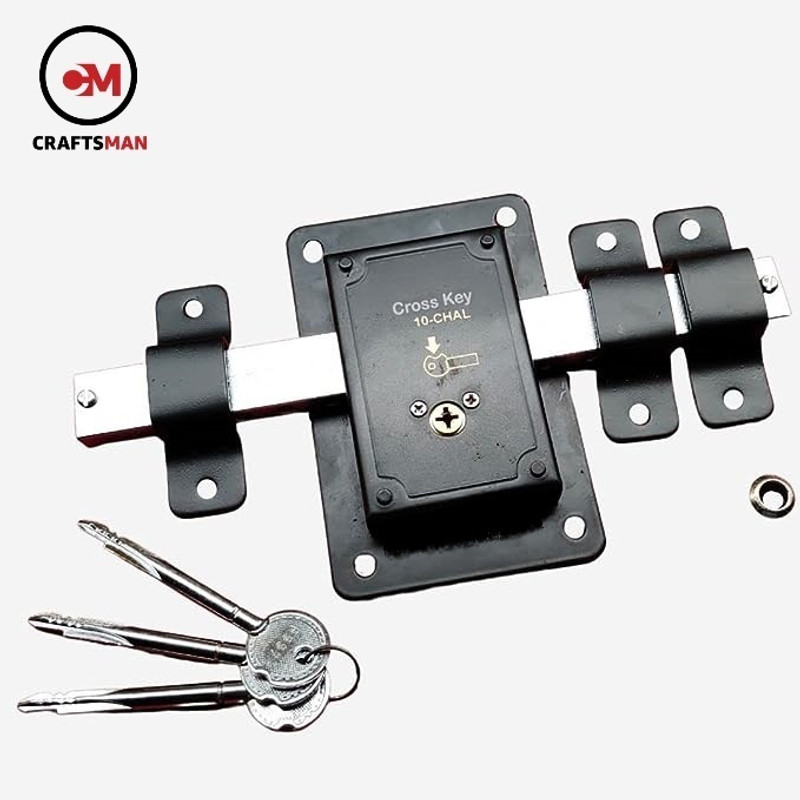 Craftsman Brass, Stainless Steel, Iron Chrome Deadbolts(Steel)