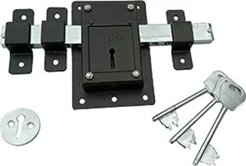HINDSON Iron Matte Deadbolts(Black)