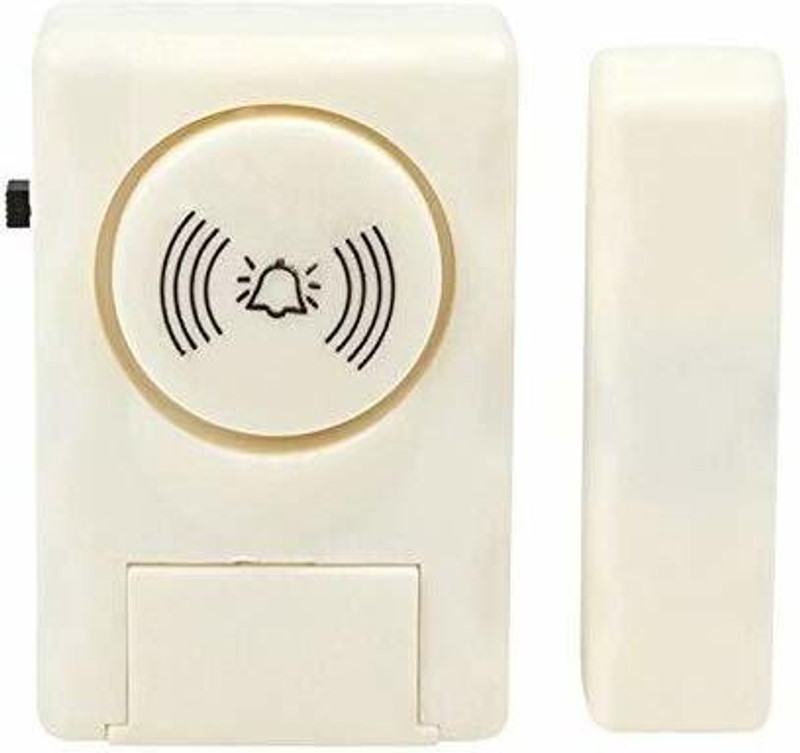 GVJ TRADERS Wireless Door Window Security Decibel High Alarm Magnetic Sensor Door Entry Door & Window Door Window Alarm(105)
