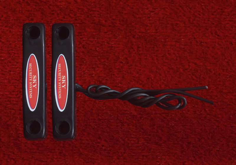 sirensystem Reedswitch Black Sensor Door Door Window Alarm(sensor sensitivity 10mm to 20mm)