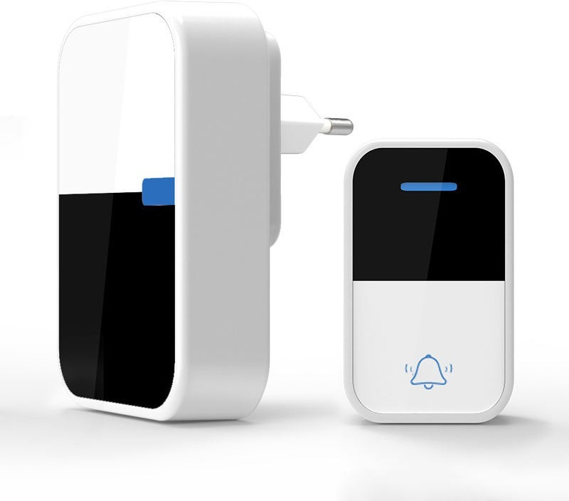 Techdash Self-Power Wireless Doorbell - IP44 Waterproof Door Door Window Alarm(30)
