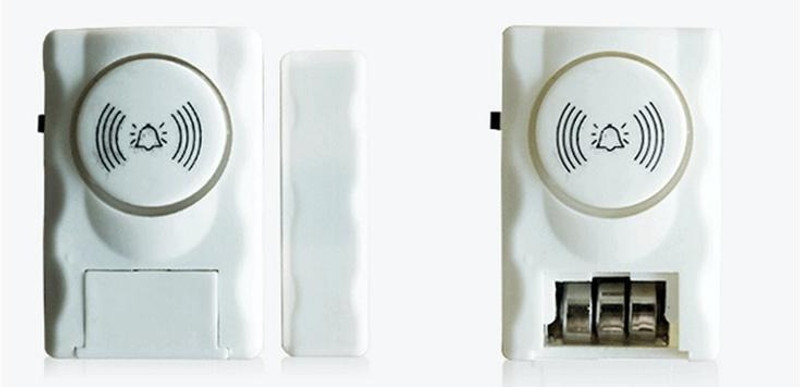 Mantrazstore MC06-1 Window Door Entry Alarm System - Magnetic Sensor Door & Window Door Window Alarm(105 db)
