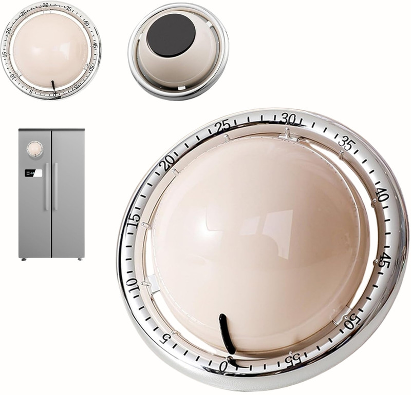 KIDWILL Mechanical Pomodoro Timer for Study, Kitchen & Bedroom Door & Window Door Window Alarm(Very High)