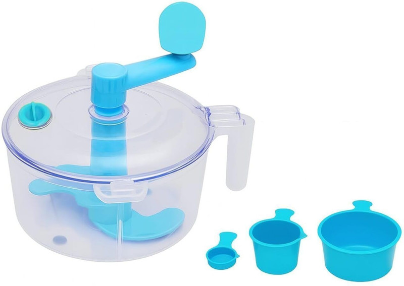 SYNDLEYZ Syndleyz Dough Maker | Atta Kneader for Kitchen | Multipurpose Dough/Atta Maker Plastic Continuous Dough Maker(Blue)