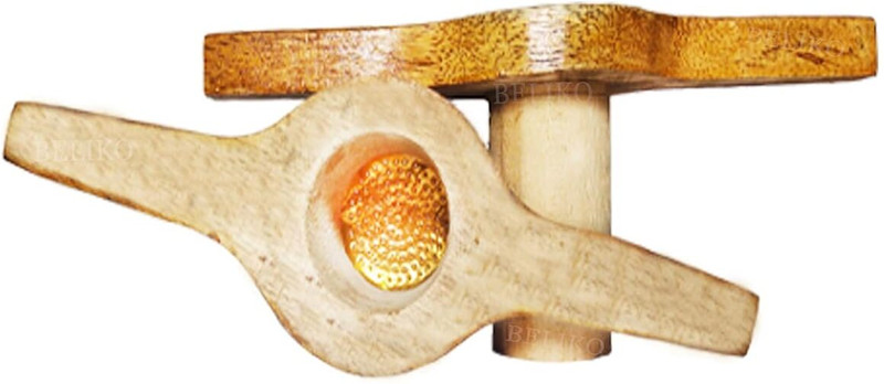 SM Exports Cold Handmade Wooden idiyappam Maker Kitchen Press Tool and chakli Press Maker Manual Dough Press(Handmade Wooden idiyappam Maker Kitchen Press Tool and chakli Press Maker)