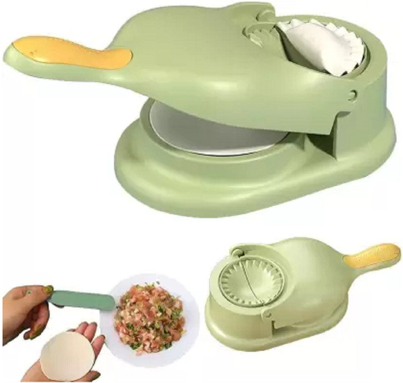 bidawat Cold BIDAWATXL2 Manual Dough Press(Machine Dough Presser Tool Momo Puri Machine With Rolling Pin (1 pc)multicolor)