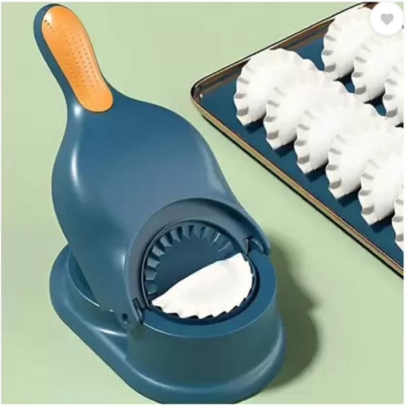 HomiQ Cold 2 in 1 Gujiya Maker Dumpling Maker Momos Maker Machine for Home Manual Dough Press(2 in 1 puri & momos maker)