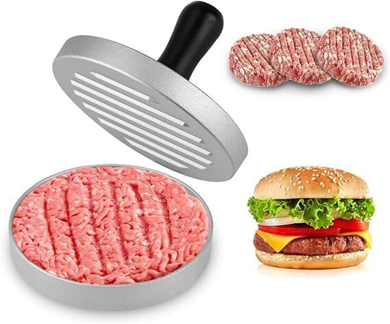 JIRNDAL STORE Hot Burger Press Hamburger Maker Manual Dough Press(BP589)