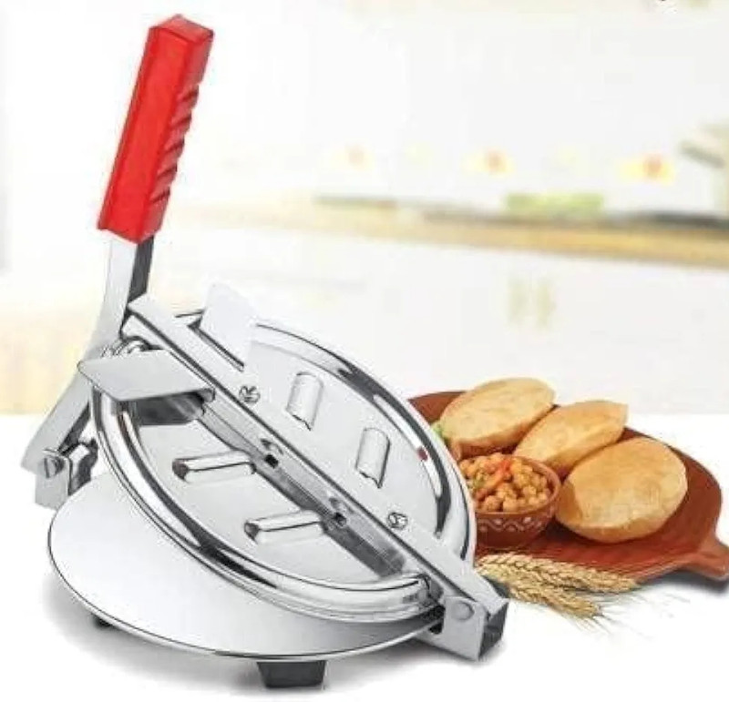 marywool Cold Manual Dough Press(Dough Press (PURI MAKER STINLESS STEEL))