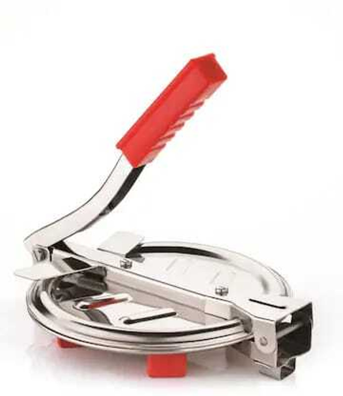 CPR Cold Manual Stainless Steel Puri Maker Press Machine size-medium (only for puri) Manual Dough Press(STAIN210)