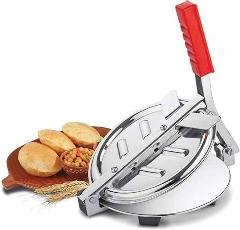RIVOM Cold Manual Dough Press(Puri Press (6.5 Inch))